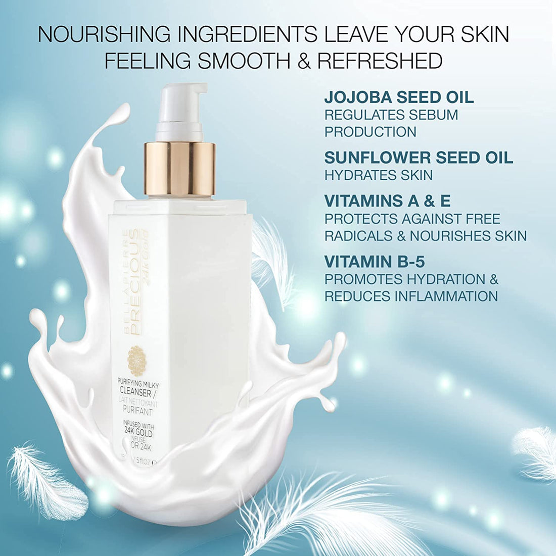 Mineral Foundation + Cleansing Milk + Toner + HD Primer + FREE Base Bundle