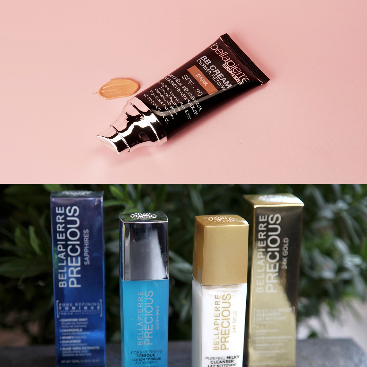 BB Cream + Milk + Toner + FREE Makeup Base: Bundle