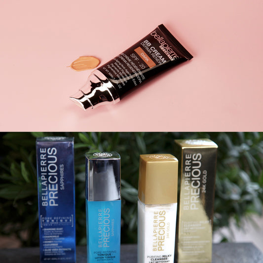 BB Cream + Milk + Toner + FREE Makeup Base: Bundle