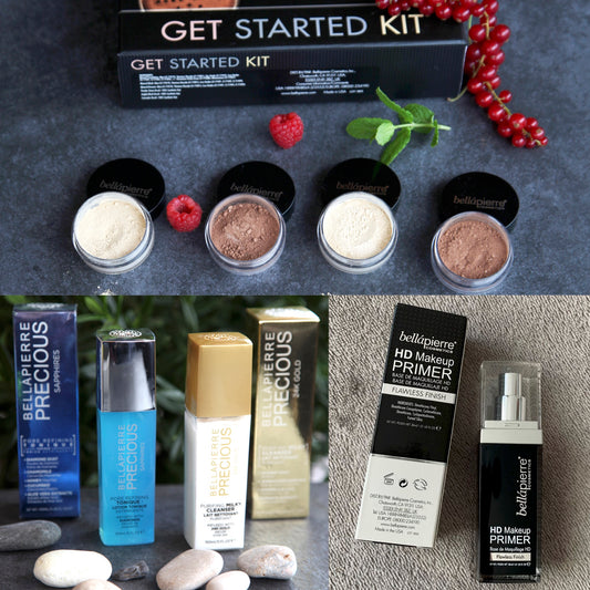 Starter Kit + Cleansing Milk + Toner + HD Primer + FREE Makeup Base: Bundle