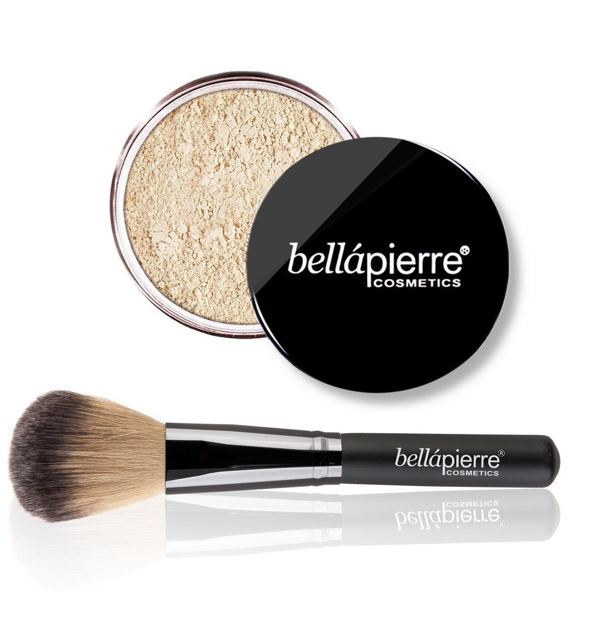 Mineral Foundation set Face Mineral Makeup SG Mineral Foundation Ultra AND Foundation Brush