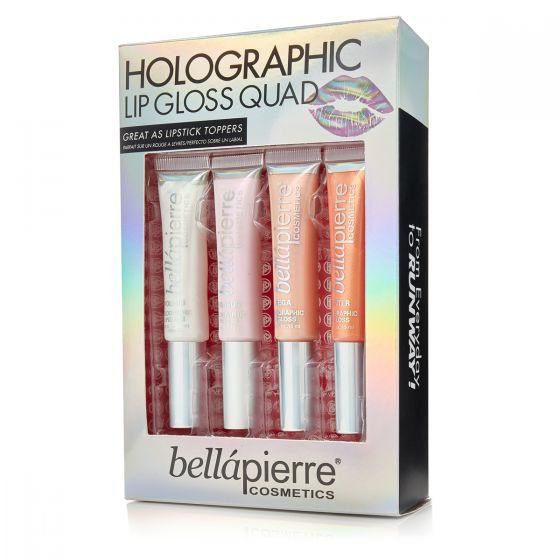 Holographic Lip Gloss Quad