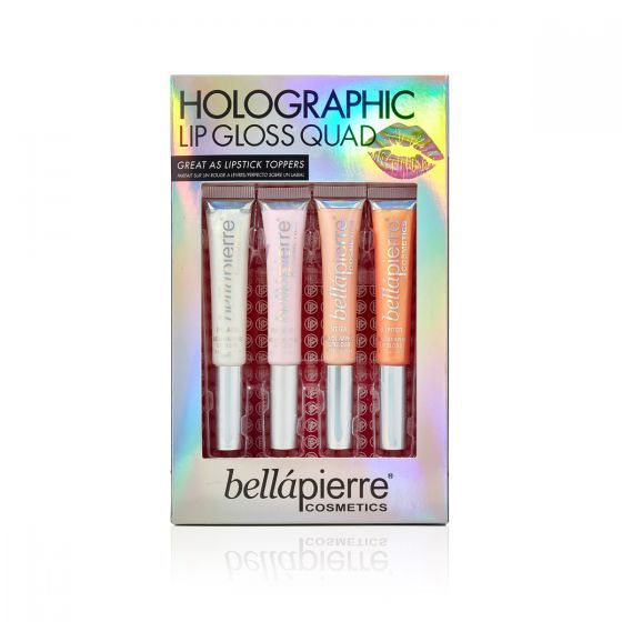 Holographic Lip Gloss Quad