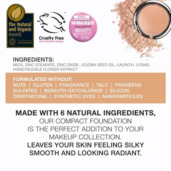 Compact Mineral Foundation - Nutmeg